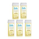 Cera Roll-On Kit 5un Depil Bella Chocolate Branco 100g