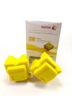 Cera Sólida Xerox ColorQube 8570/8580 Amarelo - 108R00938 - Caixa C/2 bastões