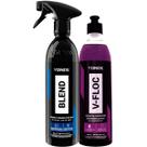 Cera Spray Carnaúba Vonixx Blend Black Shampoo Neutro V-Floc