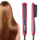 Cerâmica alisador de cabelo profissional penteados e ferramentas alisamento ferro escovas escova elétrica aquecimento pe
