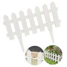 Cerca de Jardim Kit 12 Faz 4,8 Metros Decorativa Plástico - Cerca de Jardim Kit 12 Faz 4,8 Metros Decorativa Plástico -