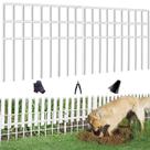 Cerca de proteção para animais AVELOTUUG 13 cm de altura x 13 m de comprimento, à prova de ferrugem Cerca de proteção para animais AVELOTUUG 13 cm de altura x 13 m de comprimento, à prova de ferrugem