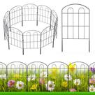 Cerca Decorativa para Jardim NANANARDOSO 30 pés (C) x 60 cm (A) em Metal Cerca Decorativa para Jardim NANANARDOSO 30 pés (C) x 60 cm (A) em Metal