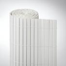 Cerca Ocultacao Pvc 2 Faces Branca 19mmx1x3m Naterial
