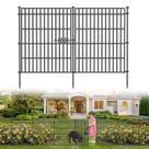 Cerca para Jardim CLEASO 10 Painéis 50 cm A x 6 m C Antiferrugem Cerca para Jardim CLEASO 10 Painéis 50 cm A x 6 m C Antiferrugem