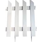 Cerca Para Jardim Grande Kit 12 Decorativa Branca Faz 4 mts