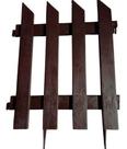 Cerca Para Jardim Grande Kit 13 Decorativa Marron G 4,3 Mts Cerca Para Jardim Grande Kit 13 Decorativa Marron G 4,3 Mts