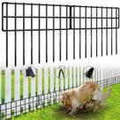 Cerca para jardim NANYEZH 13 cm de altura, resistente à ferrugem, 13 m de comprimento Cerca para jardim NANYEZH 13 cm de altura, resistente à ferrugem, 13 m de comprimento