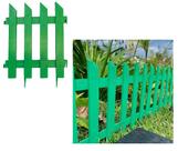 Cerca Para Jardim Plástico Ripa Decorativa Verde G 41x34 cm