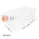 Cercadinho Aramado Branco Para Pet - 0,80 x 0,30 x 0,40m