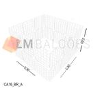 Cercadinho Aramado Branco Para Pet - 0,90 X 0,60 X 0,90m