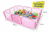 Cercadinho Bebê 1,82x1,22m Chiqueirinho Infantil Extra Grande