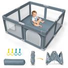 Cercadinho Dobrável Omzer 127x127cm Portátil para Bebês