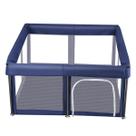 Cercadinho Infantil Compacto Dobrável Portátil 1.20x1.20cm Azul