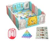 Cercadinho Infantil de Proteção Modular 1.90x1.50cm Colorido