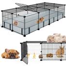 Cercadinho para animais de estimação BUCATSTATE Gaiola para porquinhos-da-índia 142x61x30 cm