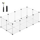Cercadinho para animais de estimação SONGMICS ULPC02W para hamsters, coelhos e furões