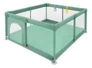 Cercadinho Para Bebê Infantil Chiqueirinho Portátil Desmontável Seguro Cercado Criança Proteção 127x127cm Playground Espaço Brincar Confortável PipDip