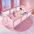 Cercadinho para bebês Jaobeem Pink Large 74x50cm interno e externo