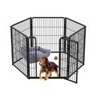 Cercadinho para Cães FXW Homeplus - 6 Painéis para Cães Pequenos e Médios