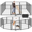 Cercadinho para cães Kfvigoho Outdoor Extra Wide 12 painéis de 40 cm H