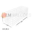 Cercadinho Para Pet Tela Aramada - 0,90 x 0,30 x 0,30 - BRANCO