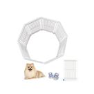 Cercadinho Pet Portátil Ideal Para Apartamento e Viagens 8 Lados