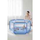 Cercado Bebê Seguro Azul - Brincar Livre +3 Meses