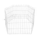 Cercado Bragança Branco com 6 Módulos para Cães - Tamanho 1 Cercado Bragança Branco com 6 Módulos para Cães - Tamanho 1