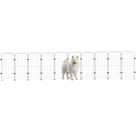 Cercado Grade Segurança Pet 10 Módulos 359x70cm Cães