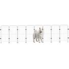 Cercado Grade Segurança Pet 8 Módulos 288x70cm Cães