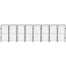 Cercado Grade Segurança Pet 8 Módulos 288x70cm Cães