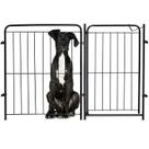 Cercado Grade Segurança Pet Portão 1 Módulo 124x82cm Cães Cercado Grade Segurança Pet Portão 1 Módulo 124x82cm Cães