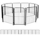 Cercado Grade Segurança Pet Portão 10 Módulos 725x82cm Cães