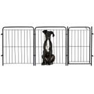 Cercado Grade Segurança Pet Portão 2 Módulos 191x82cm Cães