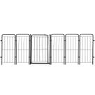 Cercado Grade Segurança Pet Portão 5 Módulos 224x70cm Cães