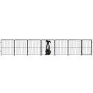 Cercado Grade Segurança Pet Portão 6 Módulos 450x82cm Cães
