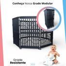 Cercado Modular Resolve com 4 Módulos com Ventosas para Pets e Criança 80 cm