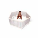Cercado multifuncional para ambientes internos em pvc - kit 6 lados resolve kids - colorido