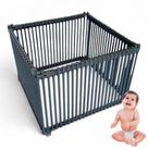 Cercado multiuso movel delimitador em pvc para bebê-kit 4 modulos 60 cm Cercado multiuso movel delimitador em pvc para bebê-kit 4 modulos 60 cm