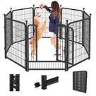 Cercado para Cães Jhsomdr 40" Resistente e Portátil Cercado para Cães Jhsomdr 40" Resistente e Portátil