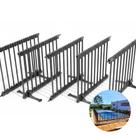 CERCADO PARA PISCINA -1 MÓDULO DE 71x80 CM PRETO