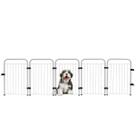 Cercado Pet Dobrável Portátil 5 Modulos Segurança Branco Cercado Pet Dobrável Portátil 5 Modulos Segurança Branco