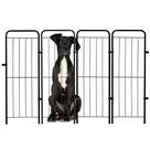Cercado Pet Dobrável Segurança Cão 146x98cm 4 Módulos Cachorro