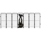 Cercado Pet Dobrável Segurança Cão 252x98cm 7 Módulos Cachorro Cercado Pet Dobrável Segurança Cão 252x98cm 7 Módulos Cachorro
