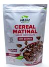 Cereal Matinal Sabor Chocolate s/ Glúten c/ Açúcar Mascavo 200g Vitalin