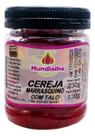 Cereja Marrasquino Com Talo Em Calda Conserva Mundialho 130g