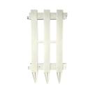 Cerquinha Para Jardim De Plástico Decorativa Grande Kit 5 Cerquinha Para Jardim De Plástico Decorativa Grande Kit 5