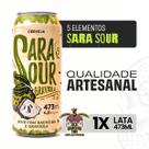 Cerveja Artesanal 5 Elementos Sara Sour Graviola Lata 473ml