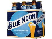 Cerveja Blue Moon Belgian White Puro Malte - Witbier 6 Unidades Long Neck 355ml